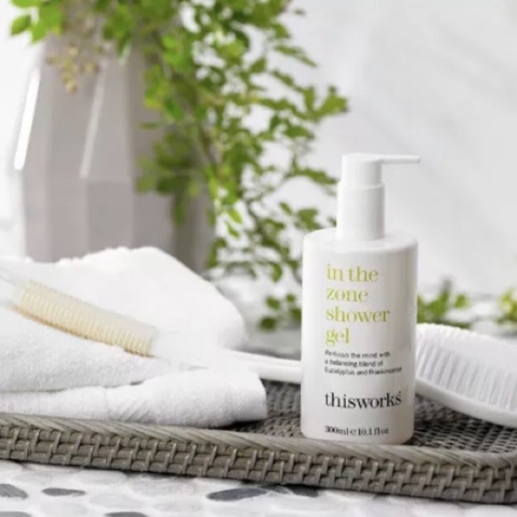 In The Zone This Works Eucalyptus Vegan Paraben Free Shower Gel Body Wash
